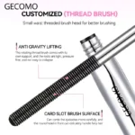 ریمل سوزنی اصل سر فلزی واقعی GECOMO - Image 6