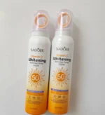 اسپری ضد آفتاب SPF50 روشن‌ کننده پوست ویتامین C سادور SAODER مدل Whitening حجم 150ml - Image 6