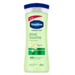 لوسیون بدن Vaseline حاوی عصاره آلوئه ورا مناسب برای پوست های نرمال و خشک حجم 400 میلی