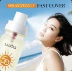 اسپری ضدآفتاب بیرنگ تمدیدی میکاپ SAODER با Spf 50 - Image 4