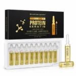 پک ویال 10عددی احیا کننده و تقویت کننده مو کراتین کویین Keratine Queen