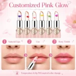 رژ گل دار حرارتی سلطنتی اورجینال Queen Beauty - Image 5