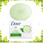 صابون Dove مدلFresh Touch با رایحه خیار و چای سبز90گرمی - Image 4
